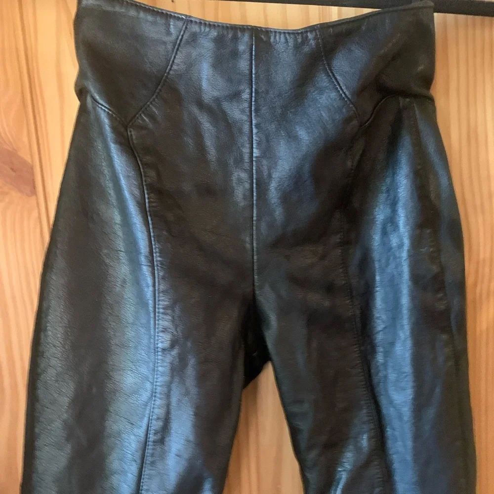 Hold for @rigel1972 VINTAGE GENUINE LEATHER VERDUCCI PANTS! - Picture 2 of 13